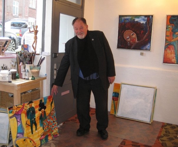 Efterårsudstillingen 2009 Flemming Knudsen (tidl. kulturrådmand i Århus)